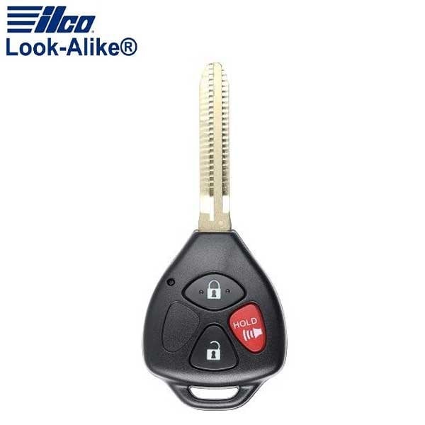 LAL RHK-TOY-3BD3 TOYOTA 3 BUTTON 4D67 REMOTE HEAD KEY (MOZB41TG)